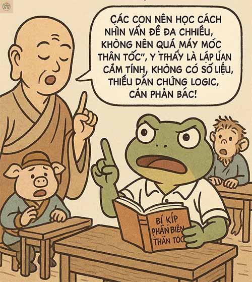 Phần 3: Chương 21: Ếch Nhồi Kiến Thức "Phản Biện" Lại... Lời Của Sư Phụ