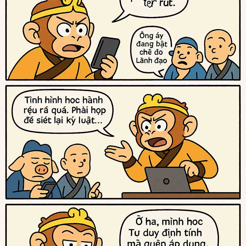 Phần 3: Chương 23: Tôn Ngộ QUên Tổ Chức Cuộc Họp... Bằng Cách Ra Lệnh