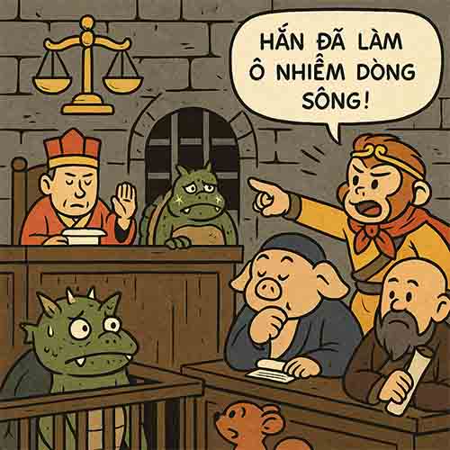 Phiên Tòa Khoa Học Xét Xử Tội Phá Hoại Môi Trường Của Yêu Quái