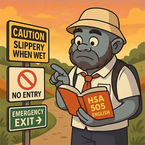 Sa Tăng Ca Dịch Thuật Các Biển Báo Tiếng Anh Trên Đường Thỉnh Kinh