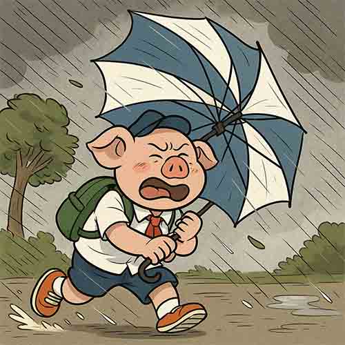 Trư Bát Tịt Dự Đoán Thời Tiết Để Tránh Nắng Nóng