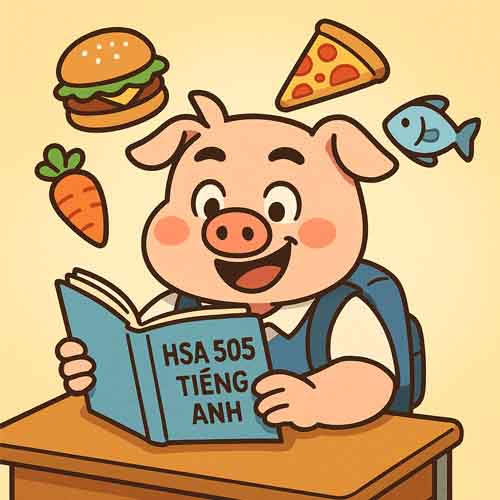 Trư Bát Tịt Mở Rộng Vốn Từ Vựng Tiếng Anh Theo Chủ Đề Ăn Uống