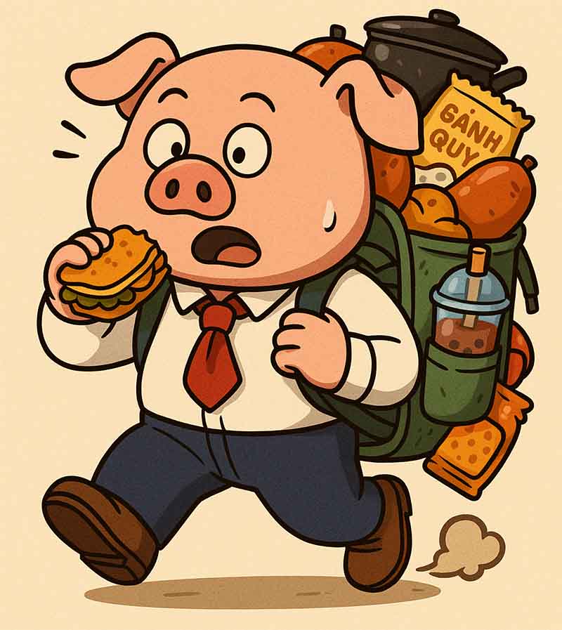 Trư Bát Tịt "Sắp Xếp" Hành Lý Đi Thỉnh Kinh Theo... Bụng Đói