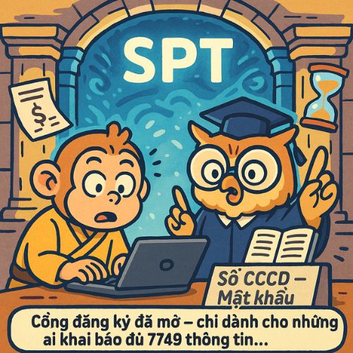 Tôn Ngộ Quên đăng ký đi thi kỳ thi SPT HNUE 2025