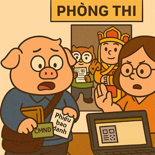 Phần 4: Chương 26: Trư Bát Tịt Bị Soát Phiếu Báo Danh – Pha Rút Kinh Nghiệm Mất 30 Giây