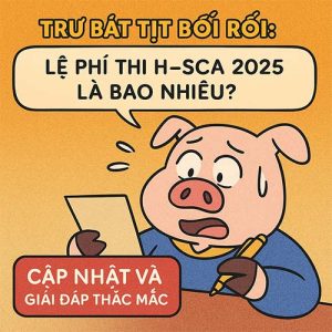 Trư Bát Tịt Bối Rối “ Lệ Phí Thi H-SCA 2025 Là Bao Nhiêu” – Cập Nhật Và Giải Đáp Thắc Mắc