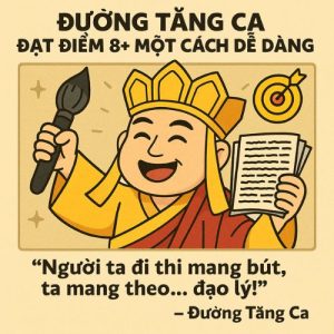 Tuyệt đỉnh nghị luận xã hội SPT Đường Tăng Ca đạt điểm 8+ một cách dễ dàng