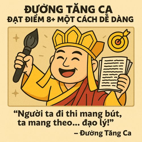 Phần 2: Chương 9: Tuyệt đỉnh nghị luận xã hội SPT: Đường Tăng Ca đạt điểm 8+ một cách dễ dàng