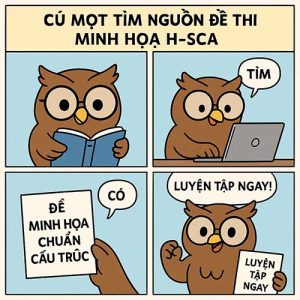 Cú Mọt Tìm Nguồn Đề Thi Minh Họa H-SCA Chuẩn Cấu Trúc: Luyện Tập Ngay!