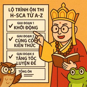 Đường Tăng Ca “Bật Mí” Lộ Trình Ôn Thi H-SCA Từ A-Z!